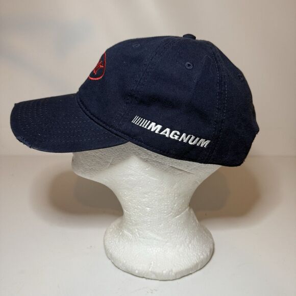 Peterbilt Hat Cap Strap Back Trucks Mens Trucker Hat Distressed OSFM - Picture 6 of 8